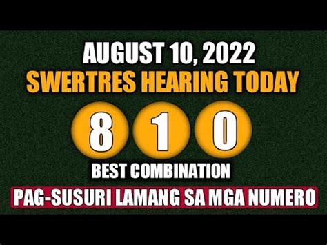 swertres maintain|Swertres Hearing Today .